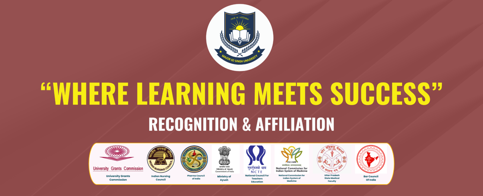 Major SD Singh University - www.msds.ac.in