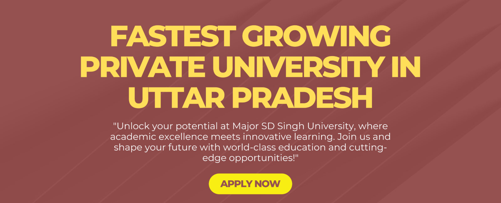 Major SD University - Best Private University in Uttar Pradesh