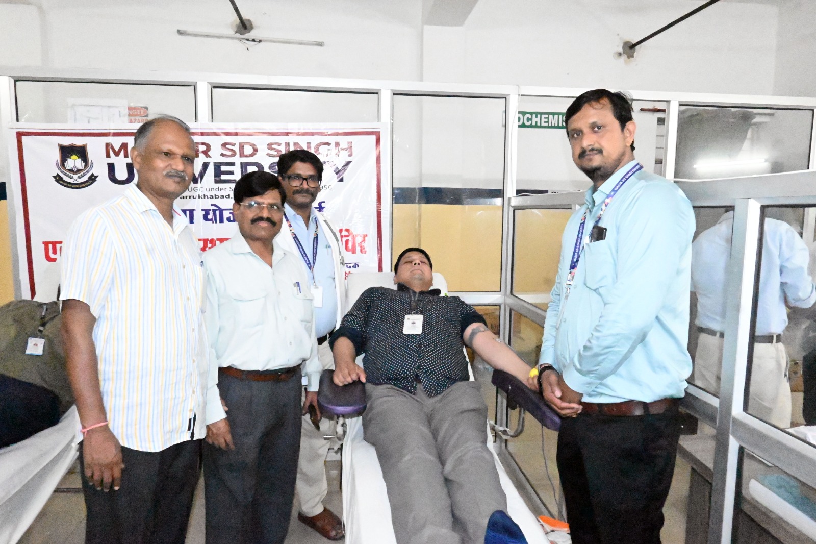 NSS Blood Donation Camp