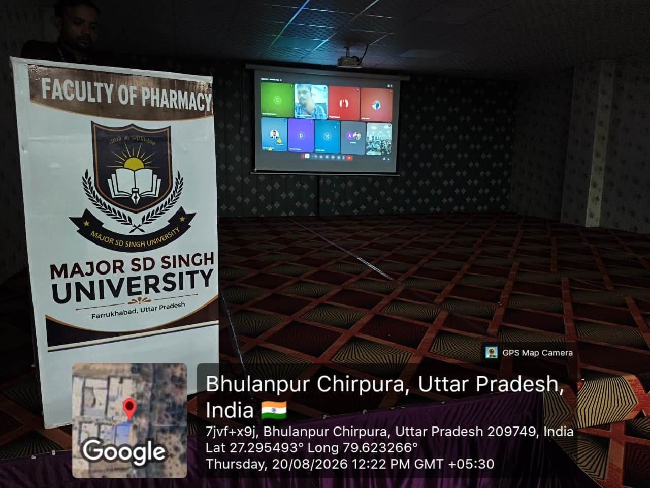 A glimpse of the Webinar on “Emerging Trends in Pharmaceutical Science”